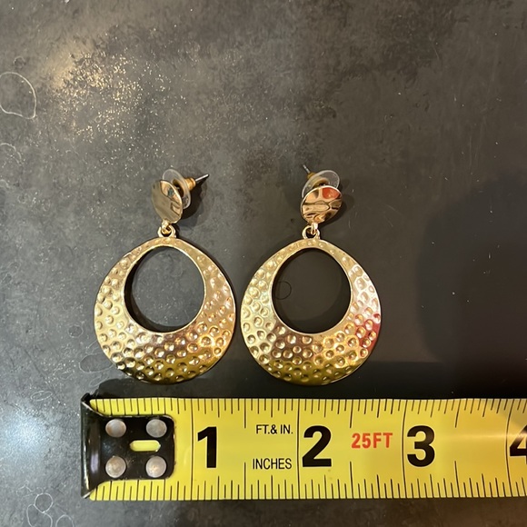 Set of two: Gold earrings - Picture 4 of 5